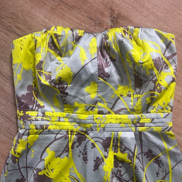 The Limited - Floral Strapless Dress - Picture 3 of 8